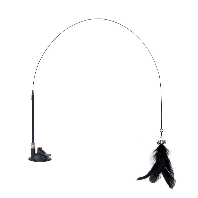 Cat wand teaser toy