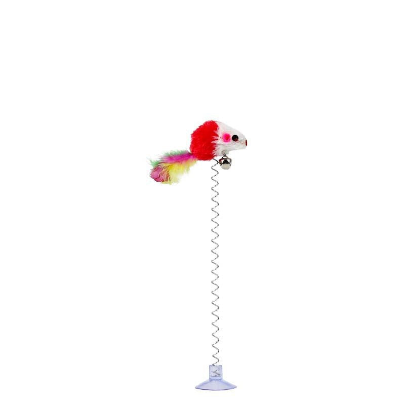 Cat wand teaser toy