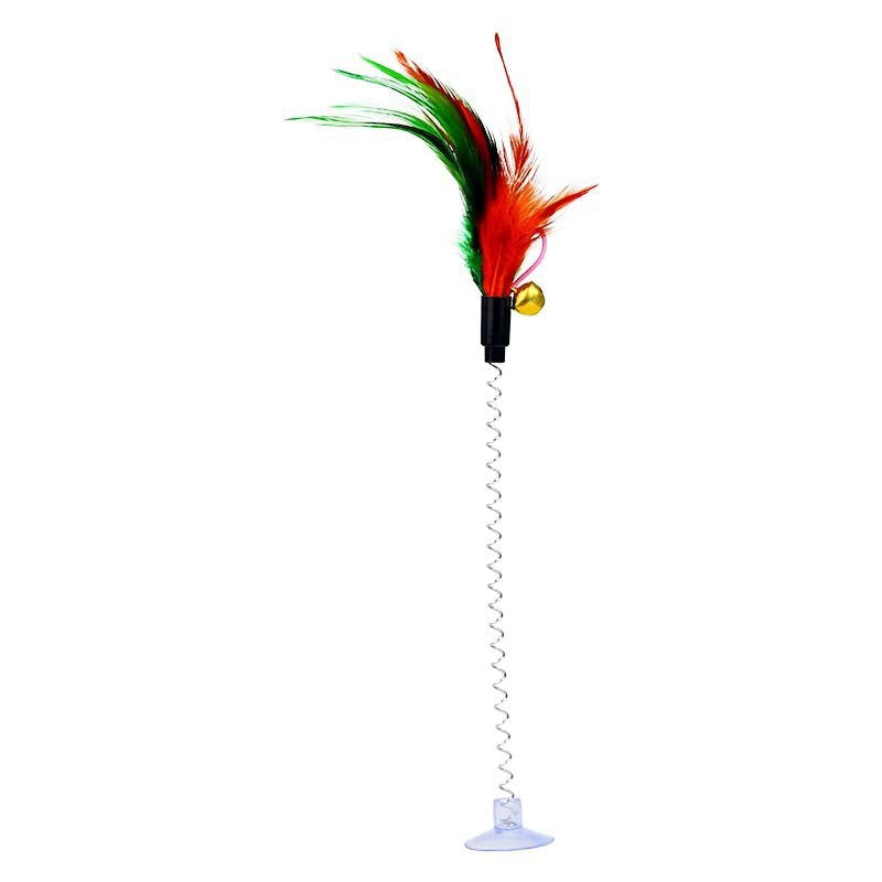 Cat wand teaser toy