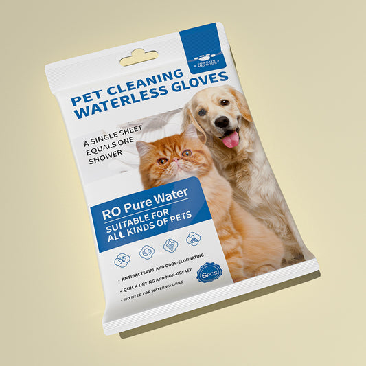 Pet grooming wipes gloves