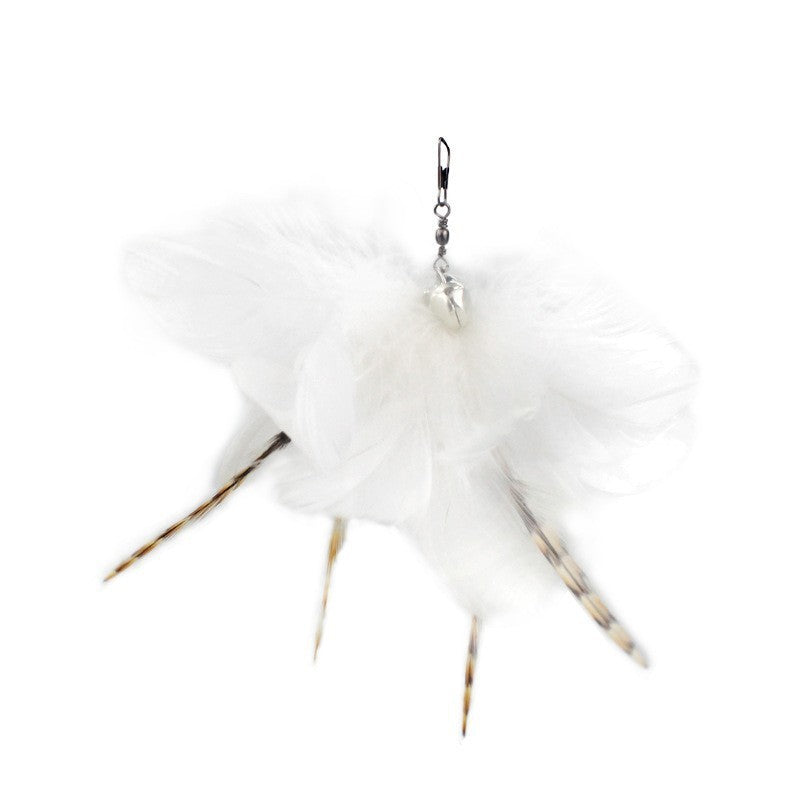 Cat wand teaser toy