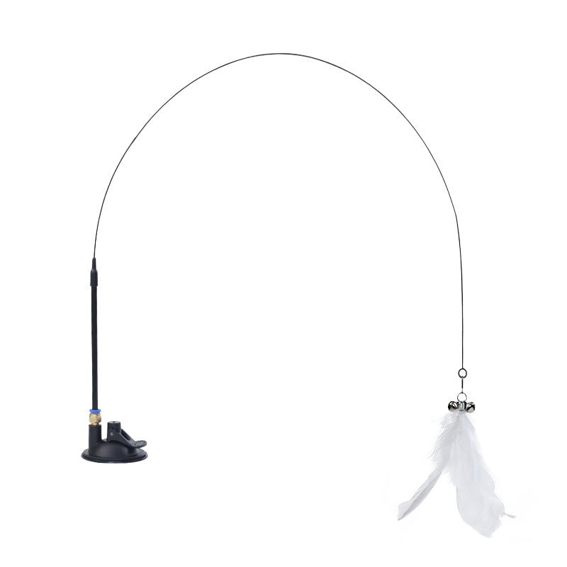 Cat wand teaser toy