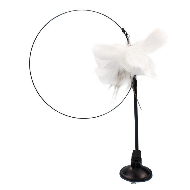 Cat wand teaser toy